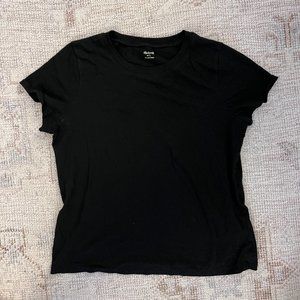 Madewell Black Whisper Crew Neck Tee